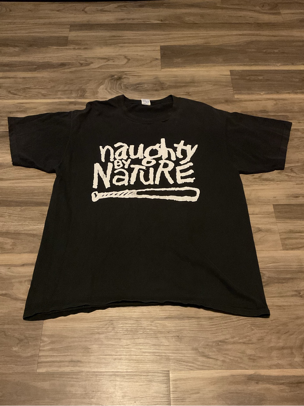 Naughty By Nature Black Hip Hop 90s Crewneck Tshirt